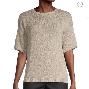 NWT Eileen Fisher crewneck boat top sweater
